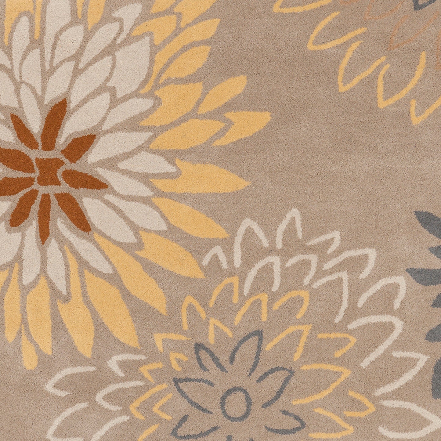 Alfombra de lana hecha a mano Athena ATH-5106 de 4' x 6'