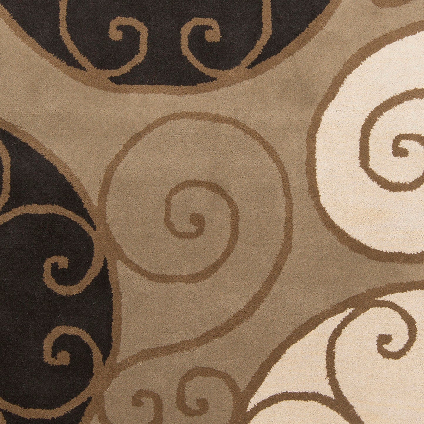 Alfombra de lana Athena ATH-5111 de 2,7 m (9 pies) hecha a mano