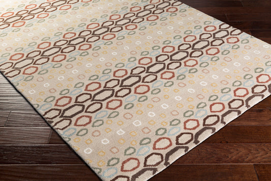 Athena ATH-5136 8' x 10' Oval Handmade Wool Area Rug