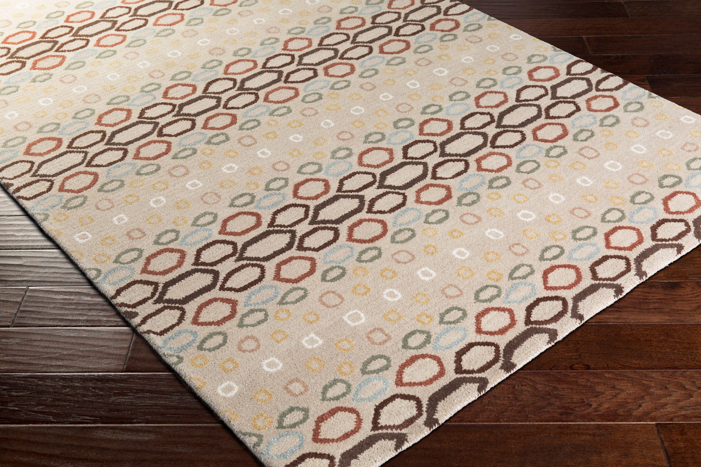 Athena ATH-5136 9' x 12' Handmade Wool Area Rug