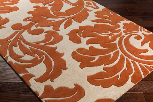 Athena ATH-5138 6ft Square Handmade Wool Area Rug