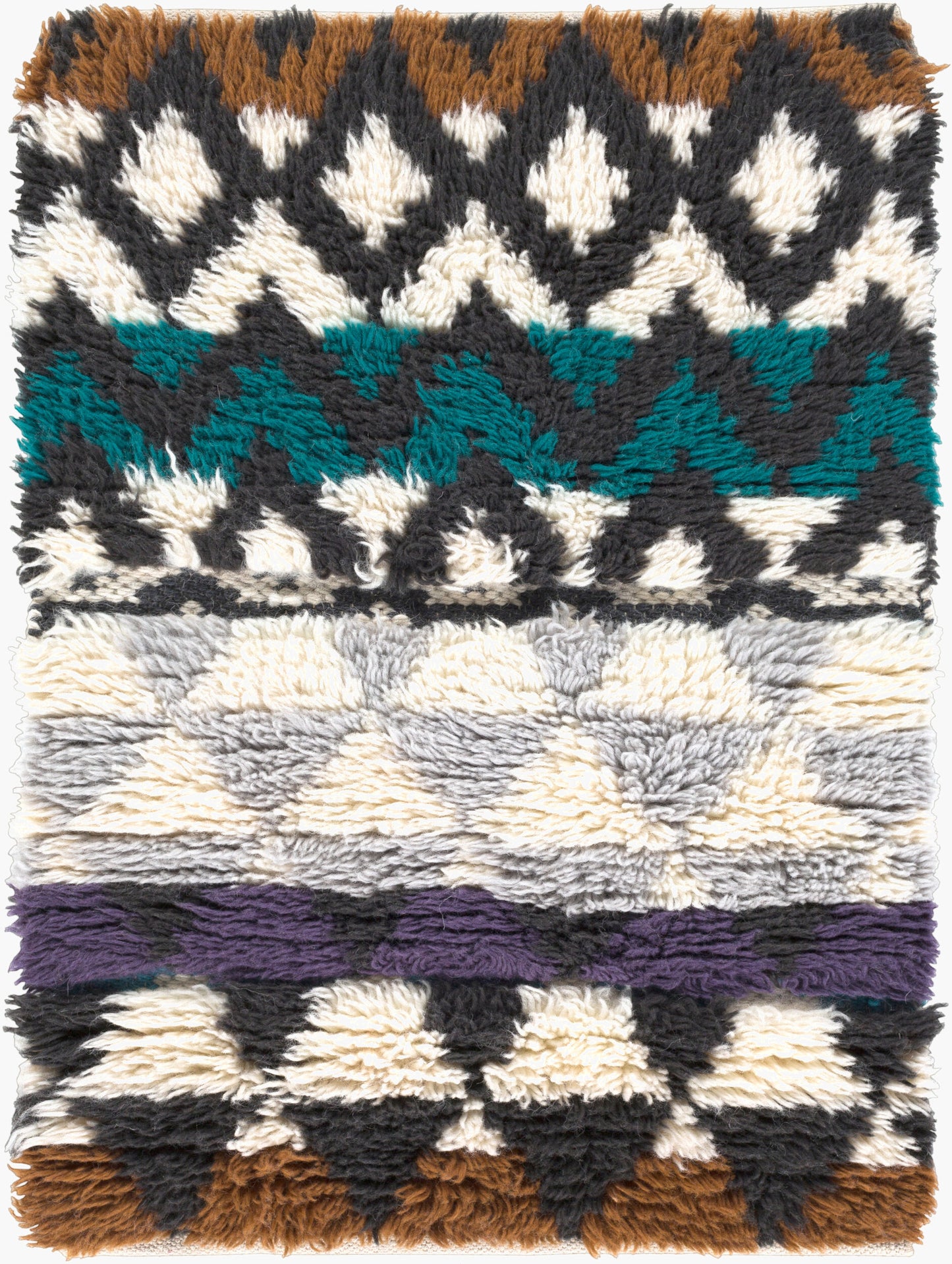 Atticus ATI-1000 2' x 3' Handmade Wool Accent Rug