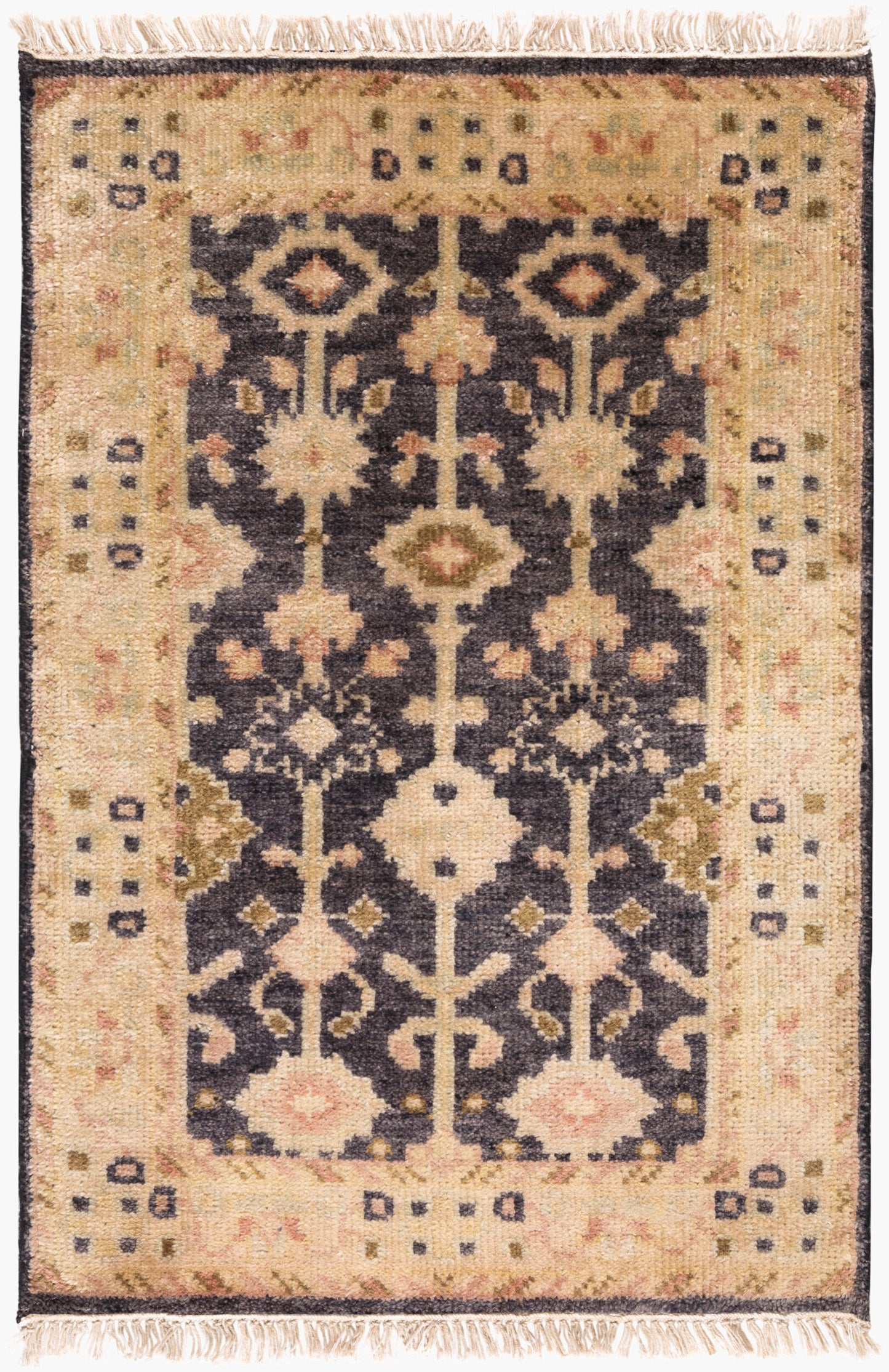 Antique ATQ-1007 2' x 3' Handmade Wool Accent Rug