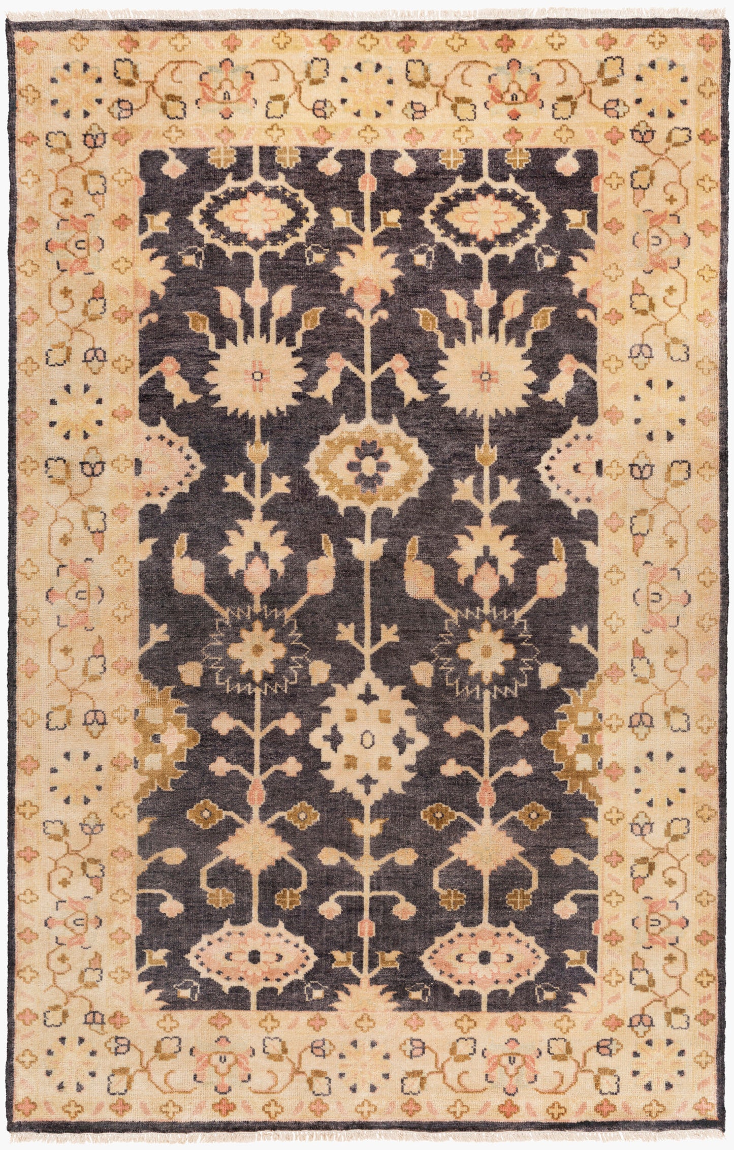 Antique ATQ-1007 5' x 9' Handmade Wool Area Rug