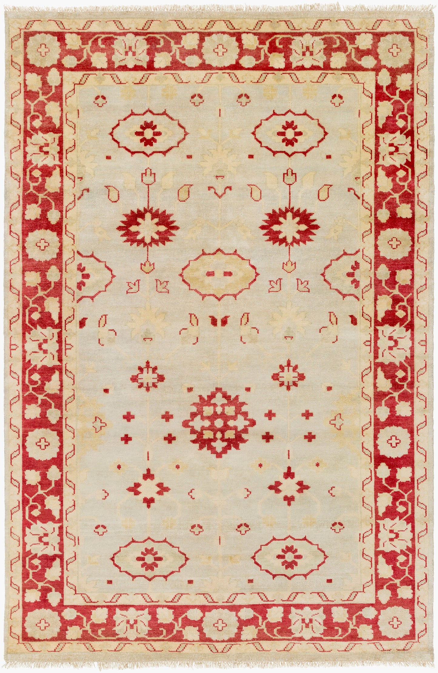 Antique ATQ-1009 3' x 5' Handmade Wool Accent Rug