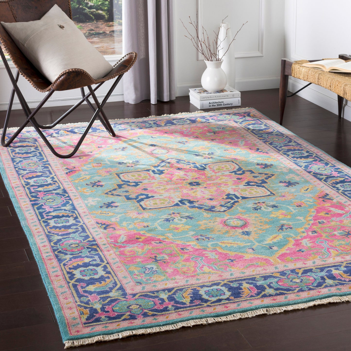 Antique ATQ-1015 2' x 3' Handmade Wool Accent Rug