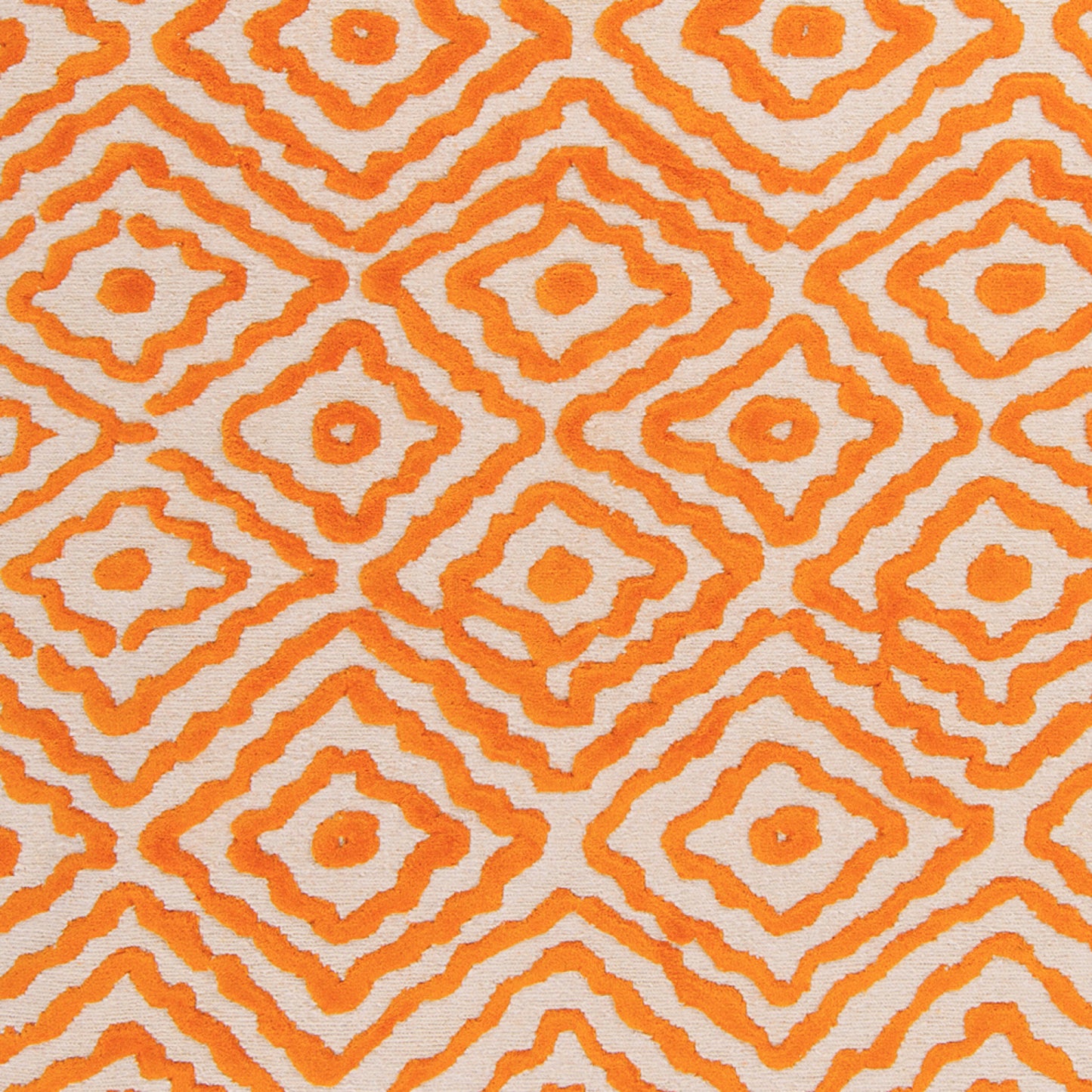 Alfombra decorativa de lana hecha a mano Atlas ATS-1003 de 2' x 3'