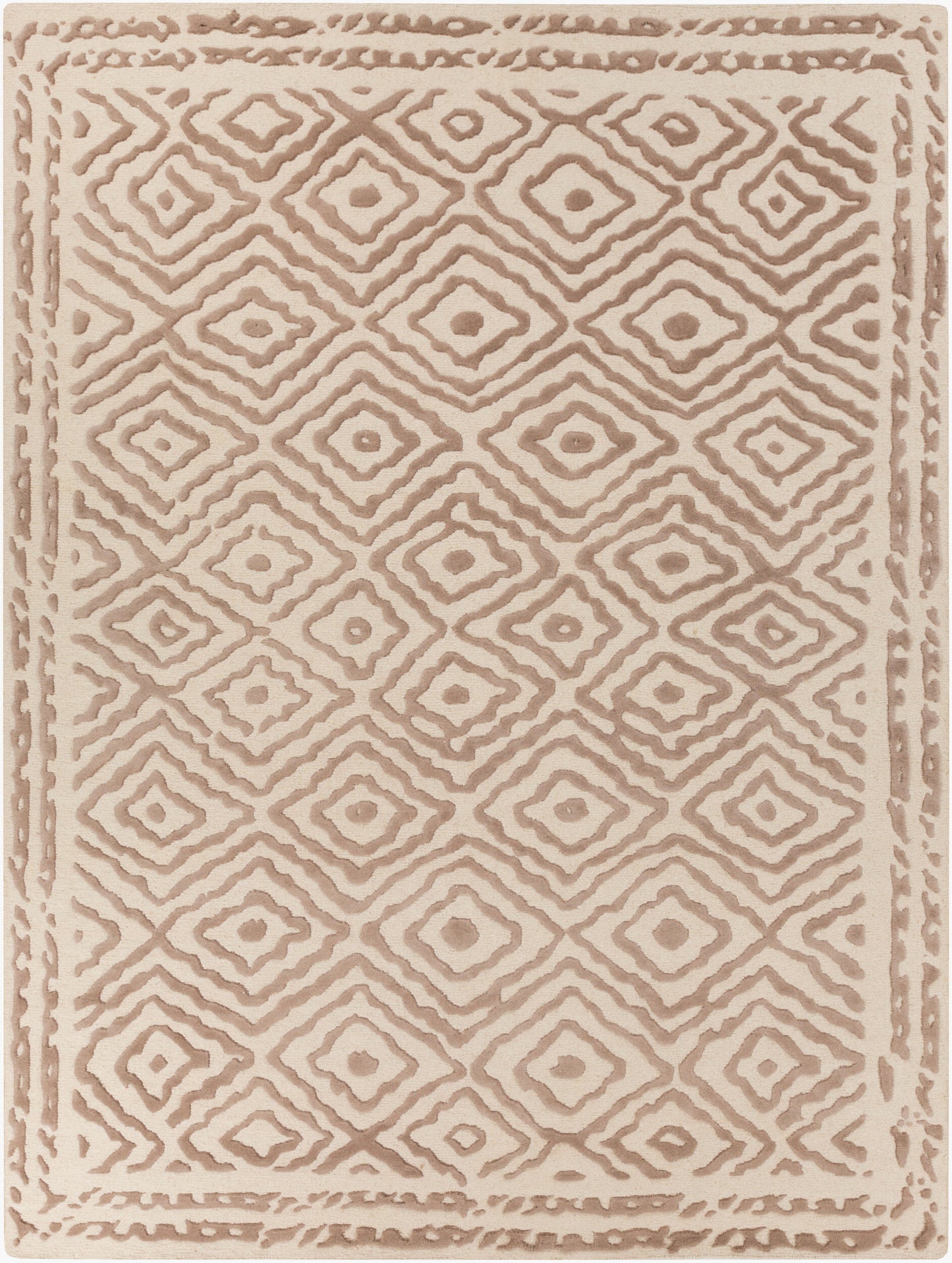 Alfombra de lana hecha a mano Atlas ATS-1006 de 8' x 11'