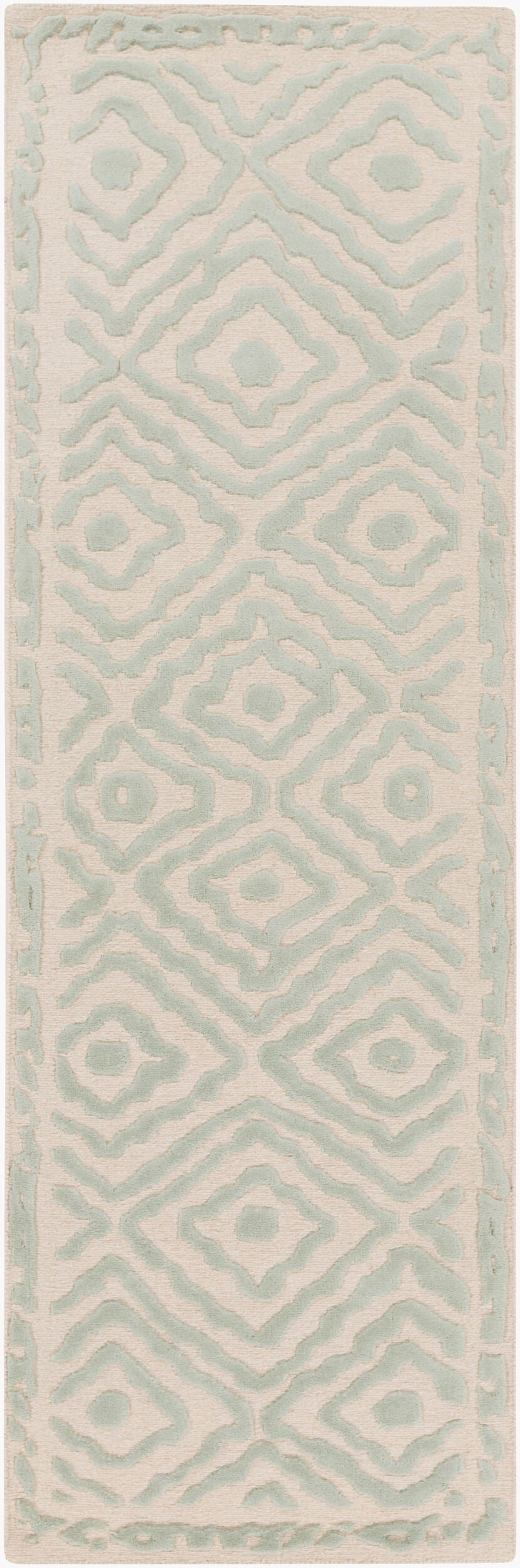 Alfombra de lana hecha a mano Atlas ATS-1007 de 2,4 m