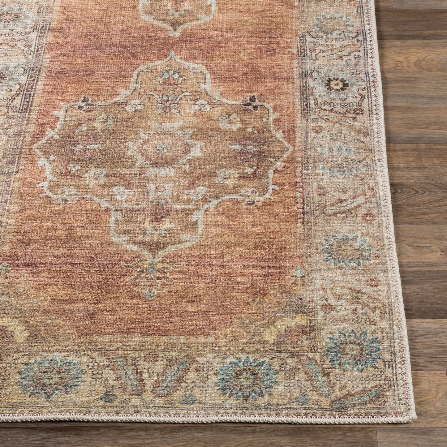 Antiquity AUY-2304 7ft Runner Machine Woven Runner Rug