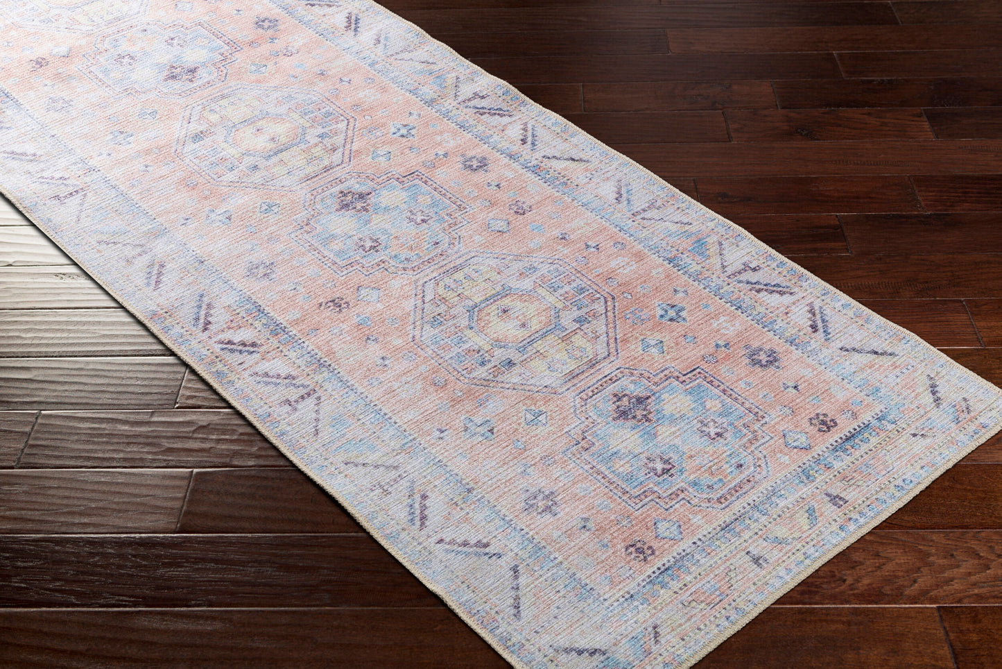 Antiquity AUY-2306 10ft Runner Machine Woven Runner Rug