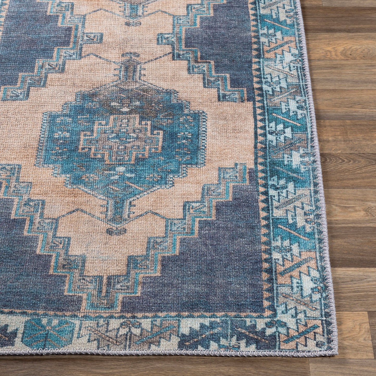 Alfombra de corredor tejida a máquina Antiquity AUY-2307 de 12 pies