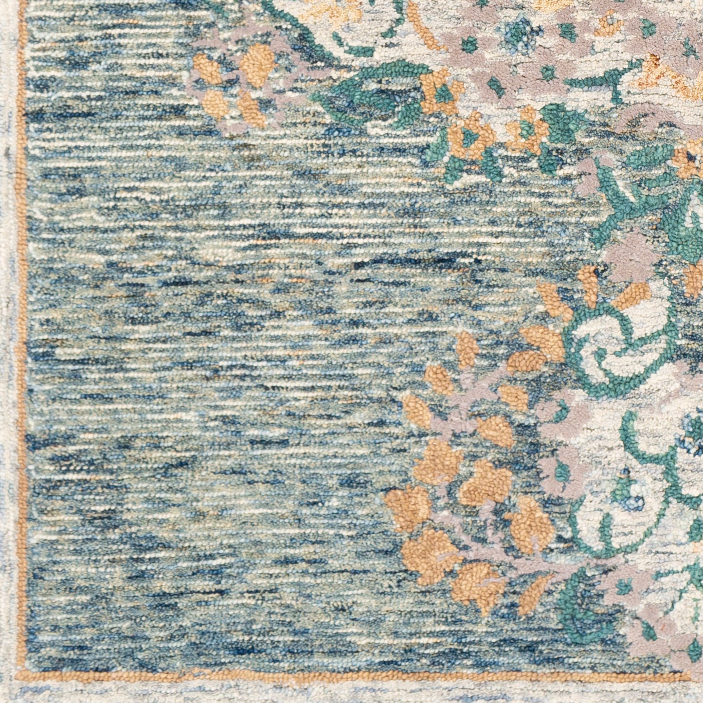 Alfombra decorativa de lana hecha a mano Avon AVO-2300 de 2' x 3'