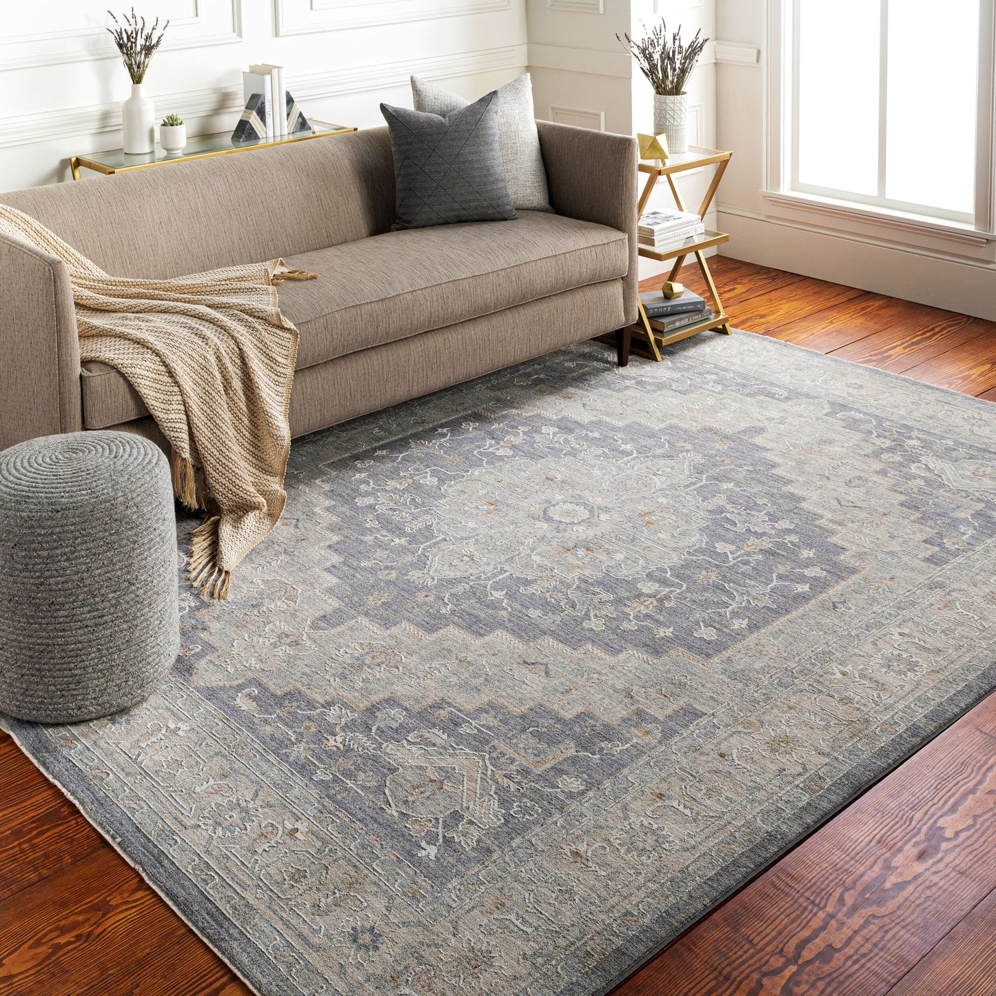 Avant Garde AVT-2300 6' x 9' Machine Woven Area Rug