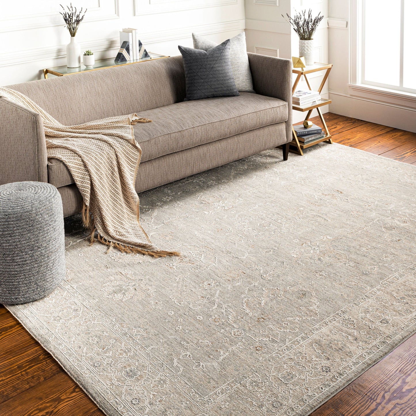 Avant Garde AVT-2304 6' x 9' Machine Woven Area Rug