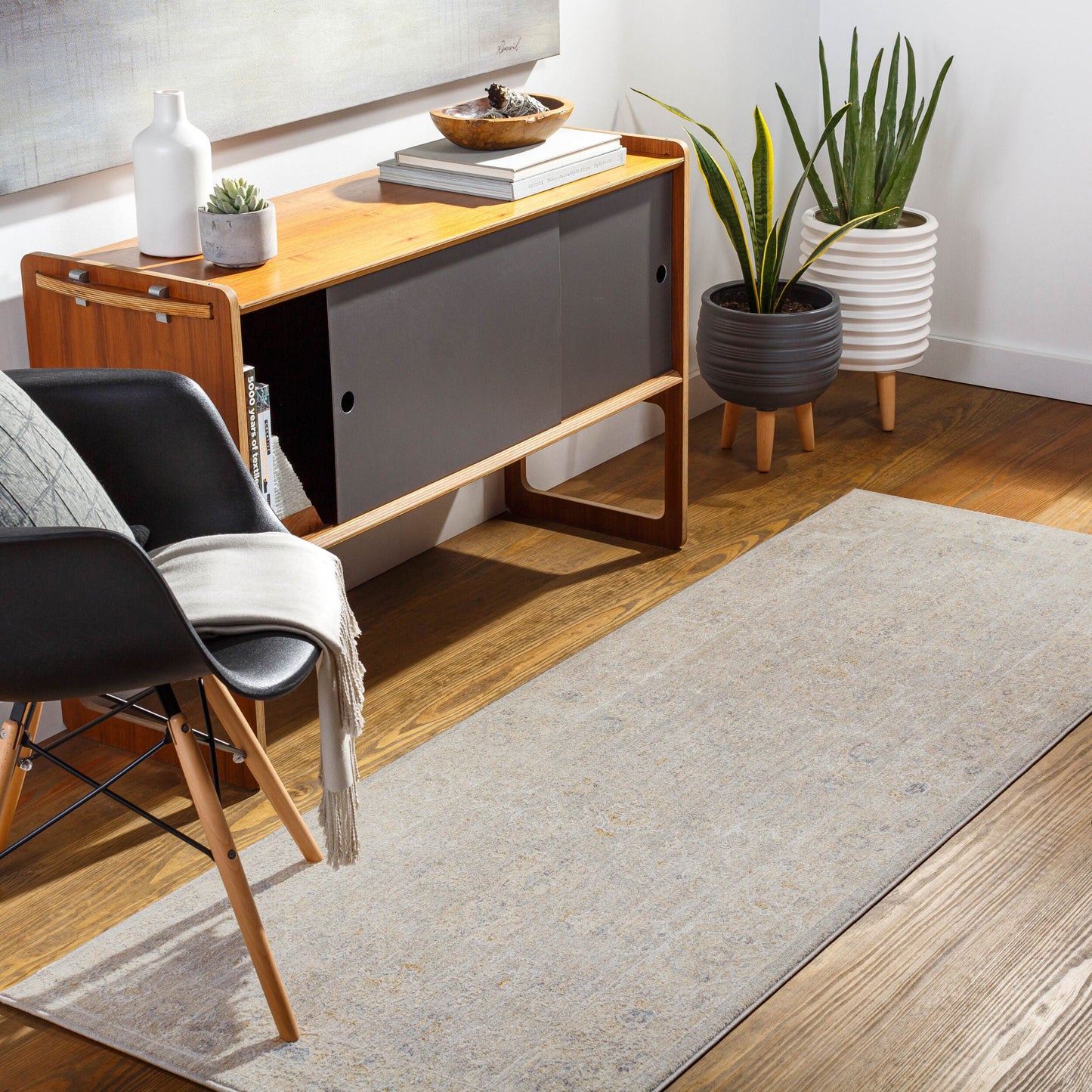 Avant Garde AVT-2304 10ft Runner Machine Woven Runner Rug