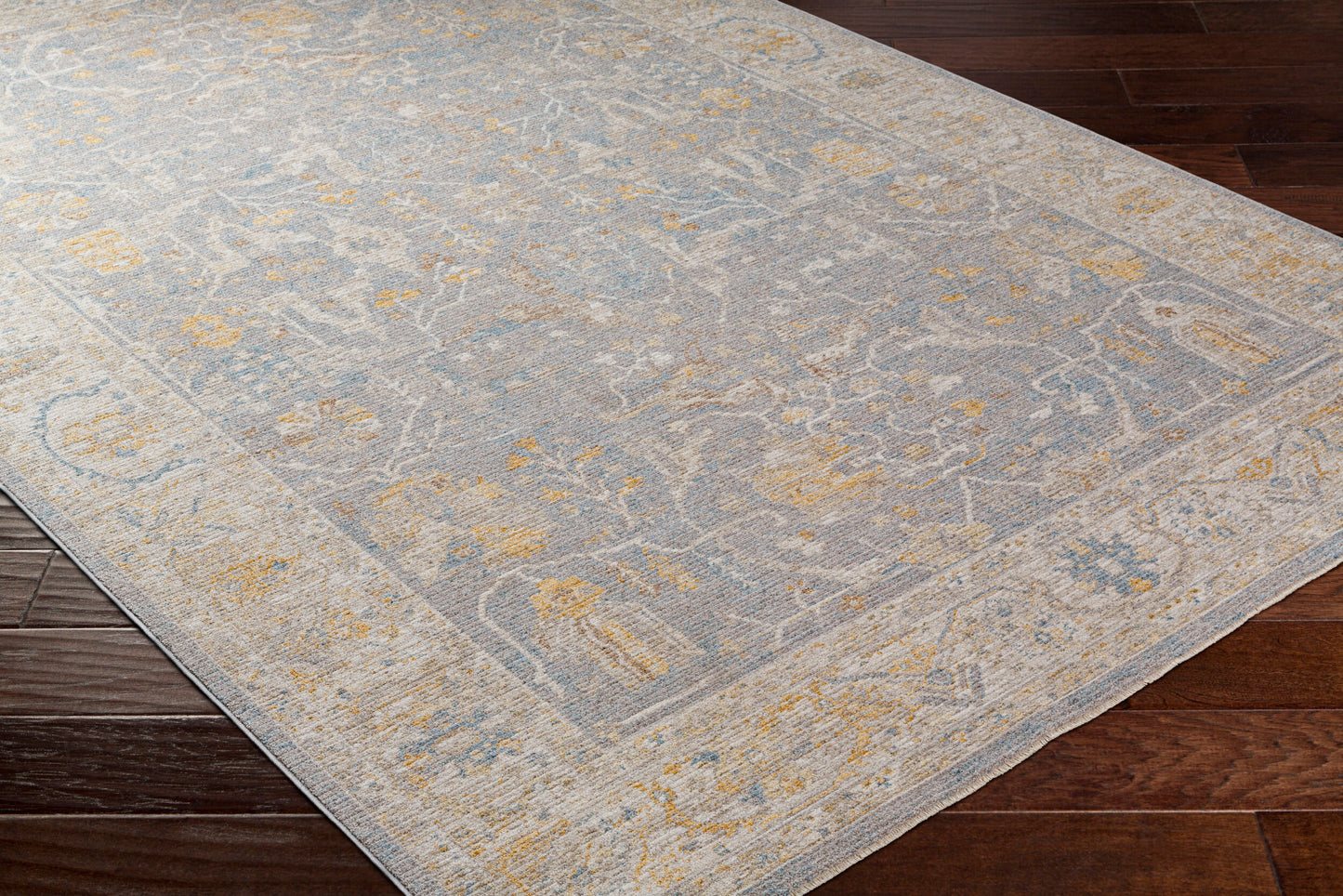 Avant Garde AVT-2349 6ft Round Machine Woven Area Rug