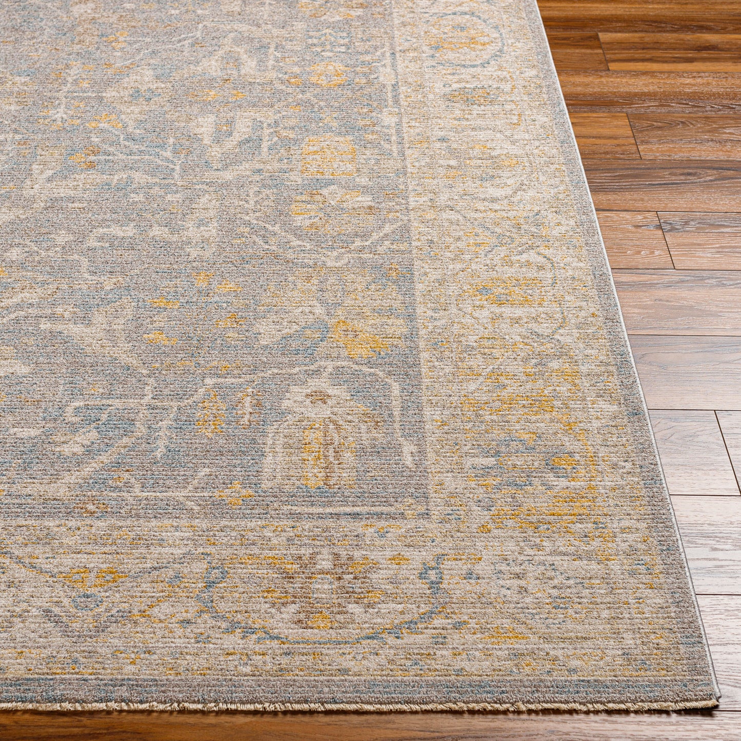 Avant Garde AVT-2349 6ft Round Machine Woven Area Rug