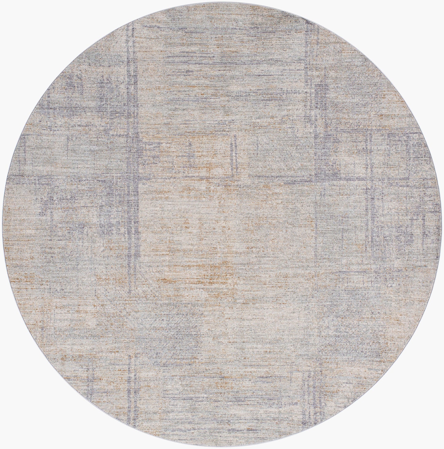 Avant Garde AVT-2361 8ft Round Machine Woven Area Rug