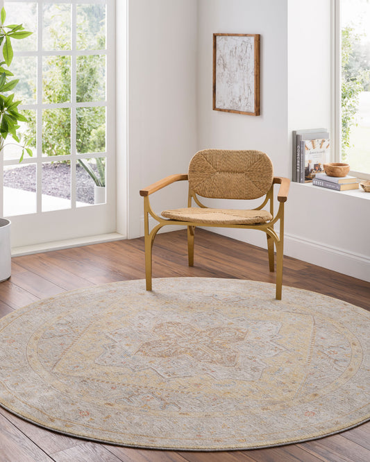 Alfombra redonda tejida a máquina de 1,8 m (6 pies) Avant Garde AVT-2363