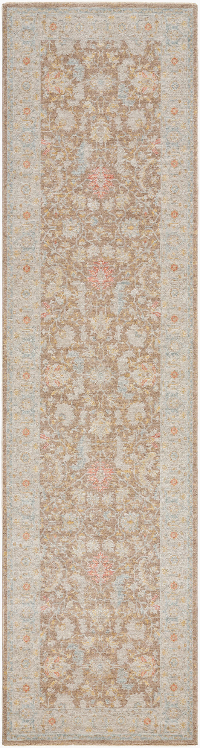 Avant Garde AVT-2372 10ft Runner Machine Woven Runner Rug