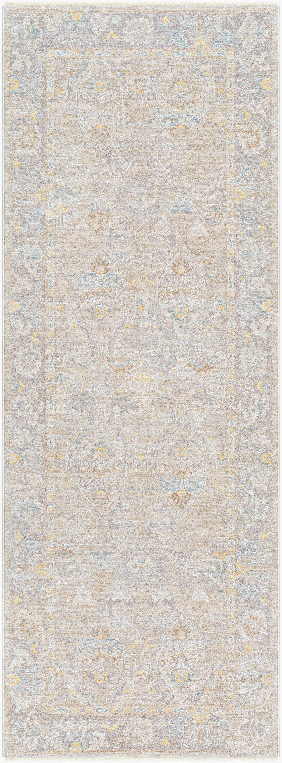 Avant Garde AVT-2378 7ft Runner Machine Woven Runner Rug