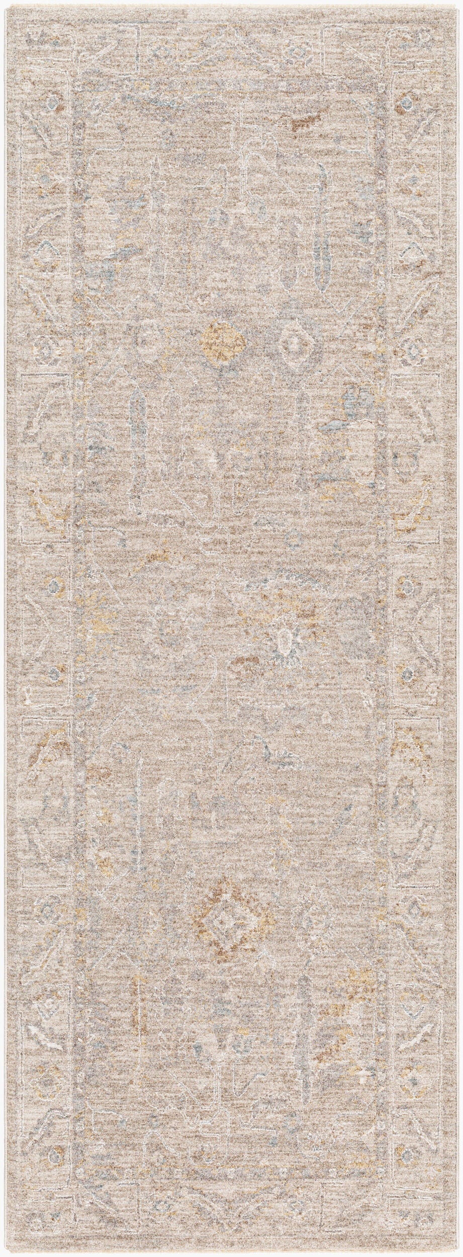 Avant Garde AVT-2379 7ft Runner Machine Woven Runner Rug