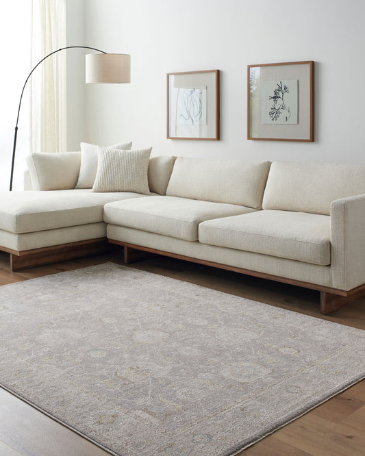 Avant Garde AVT-2380 5ft Round Machine Woven Area Rug