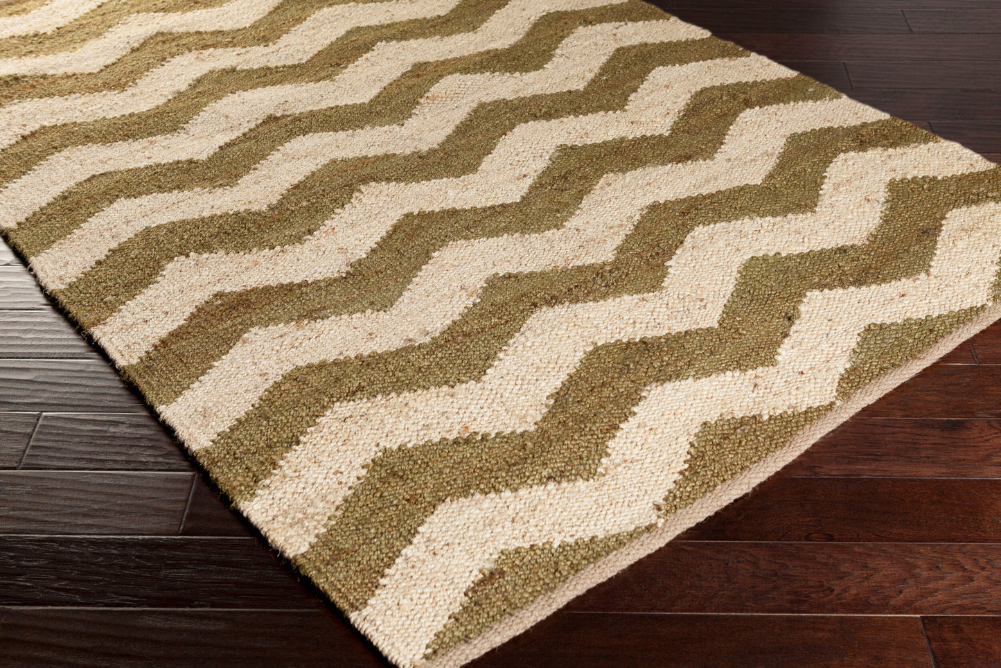 Portico AWAR-5011 2' x 3' Handmade Jute Accent Rug