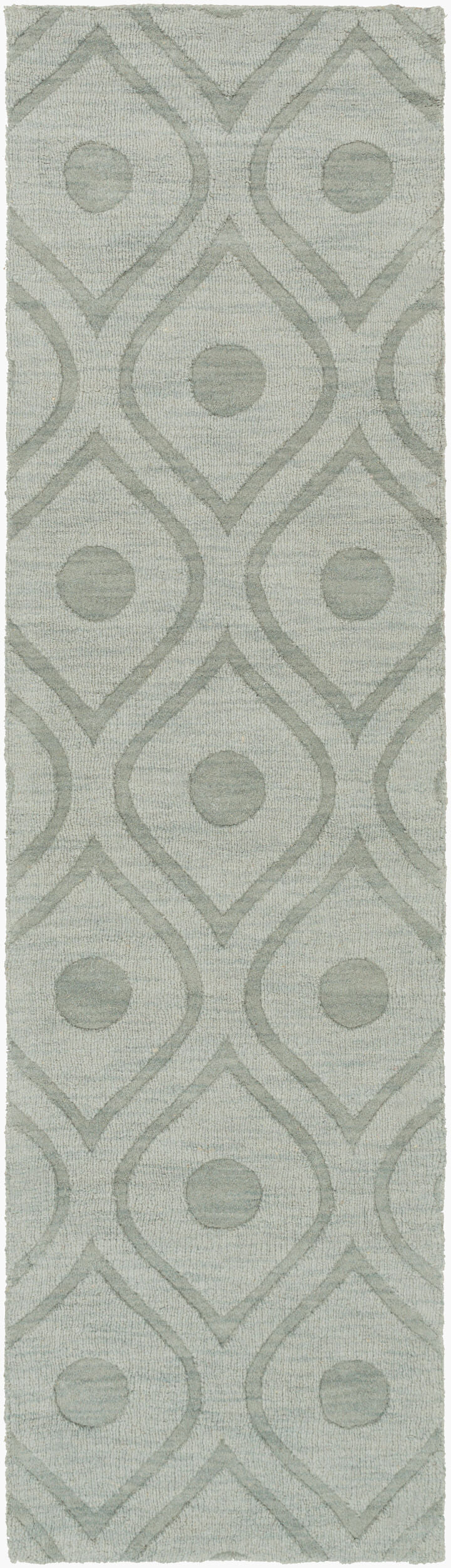 Central Park AWHP-4000 14ft Runner Handmade Wool Runner Rug