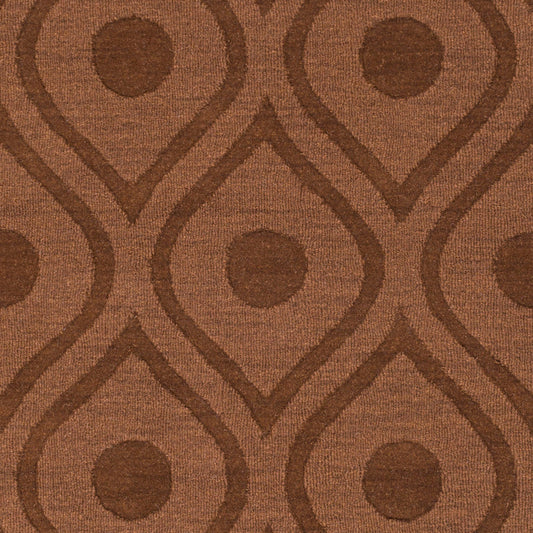 Alfombra de lana hecha a mano Central Park AWHP-4002 de 8' x 10'