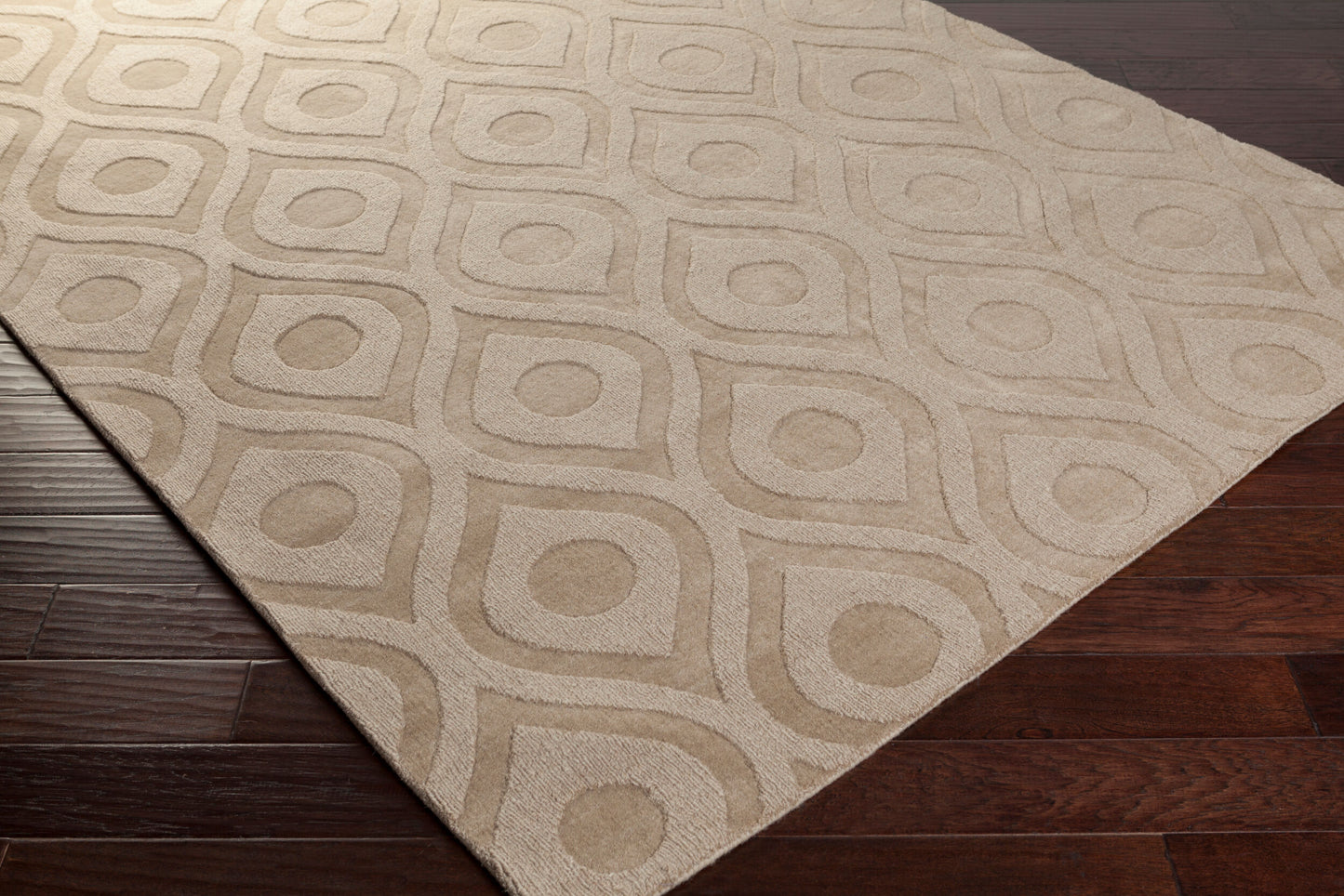 Central Park AWHP-4003 4' x 6' Handmade Wool Area Rug