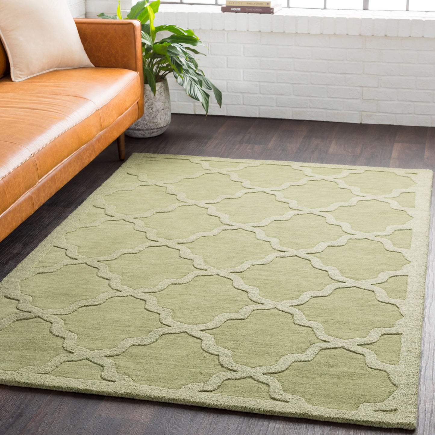 Central Park AWHP-4016 10' x 14' Handmade Wool Area Rug
