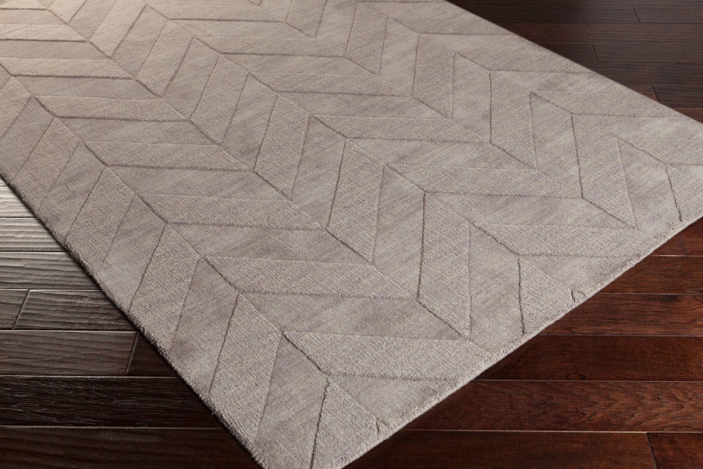 Central Park AWHP-4025 10ft Runner Handmade Wool Runner Rug