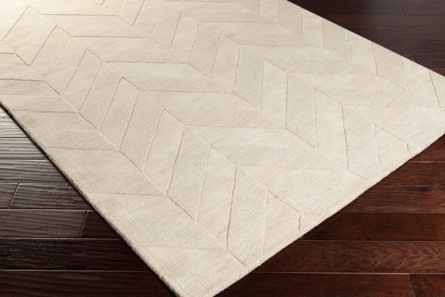 Central Park AWHP-4028 2' x 3' Handmade Wool Accent Rug