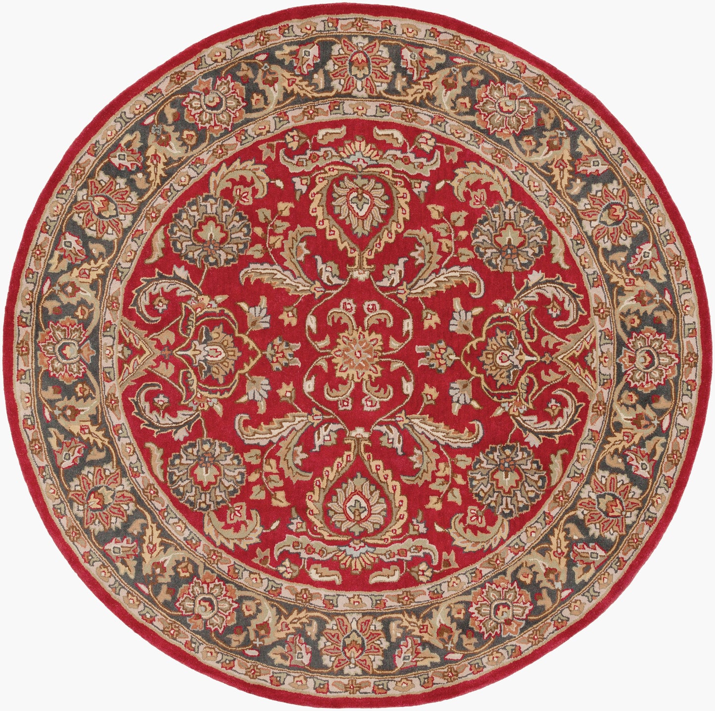 Middleton AWHY-2062 8ft Round Handmade Wool Area Rug