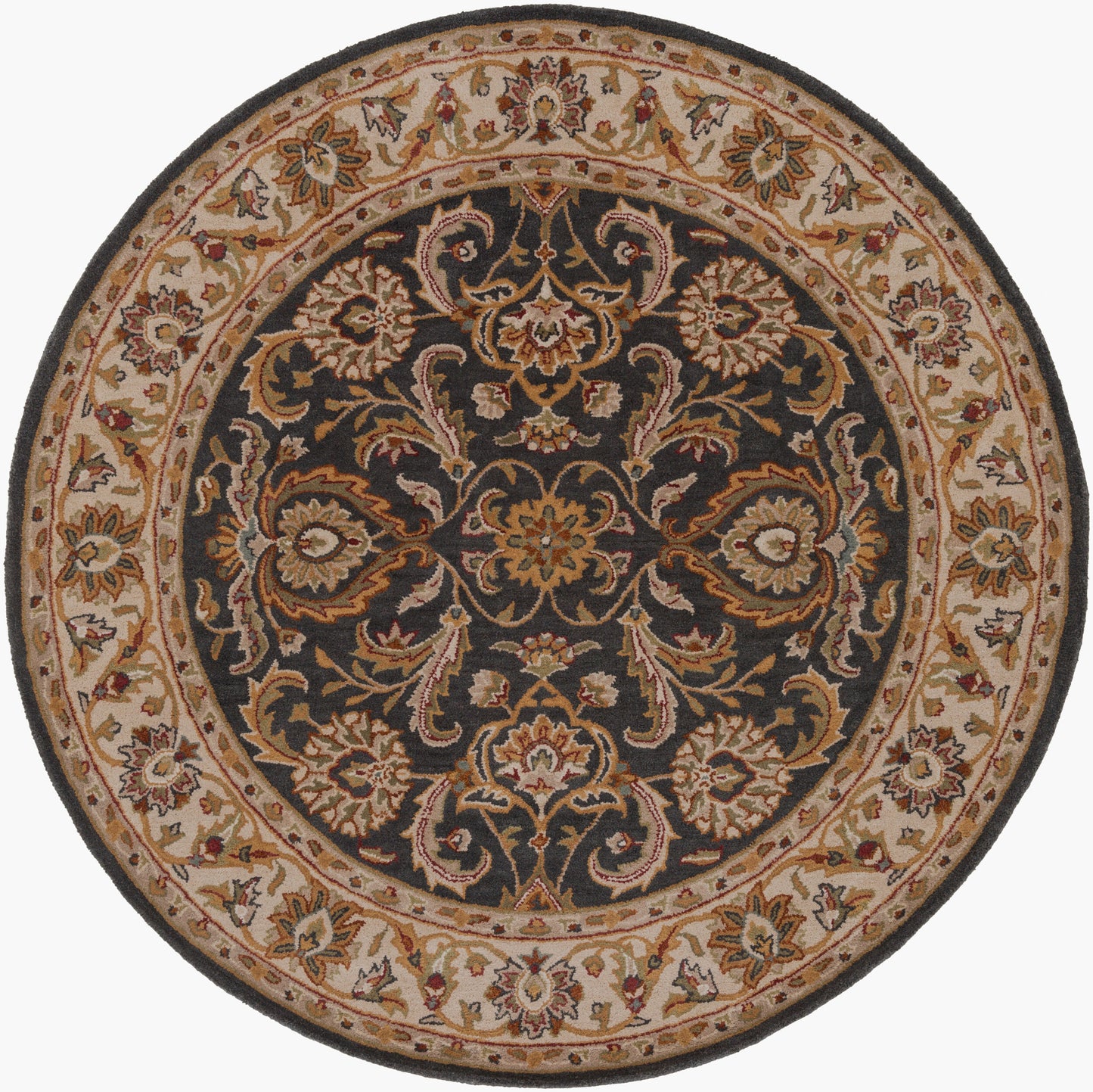 Middleton AWHY-2063 6ft Round Handmade Wool Area Rug