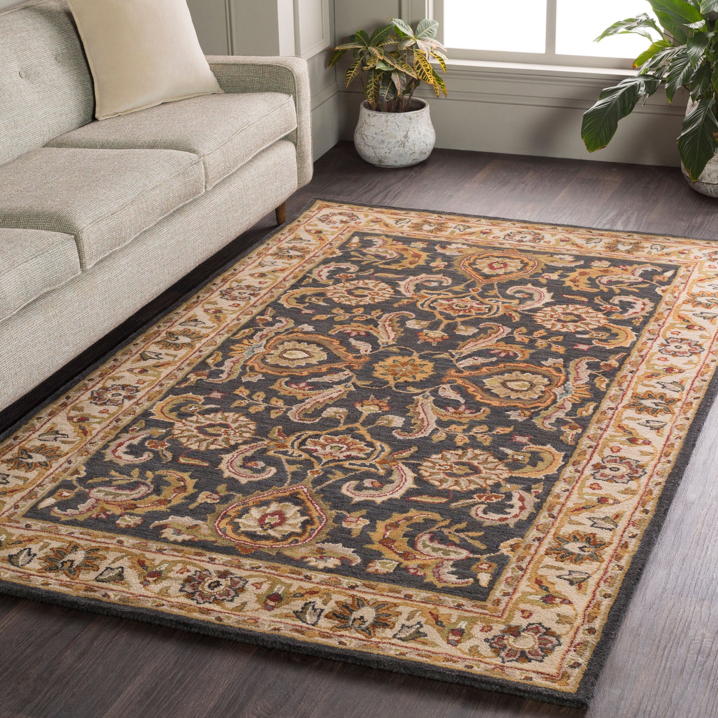Middleton AWHY-2063 10ft Runner Handmade Wool Runner Rug