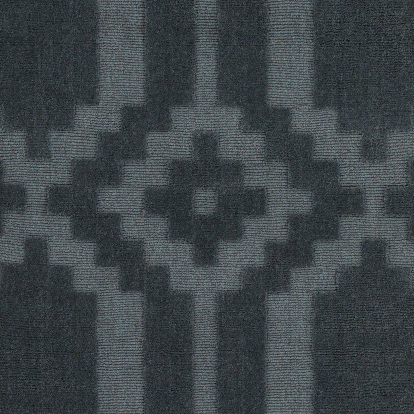 Alfombra redonda de lana hecha a mano Metro AWMP-4012 de 2,7 m