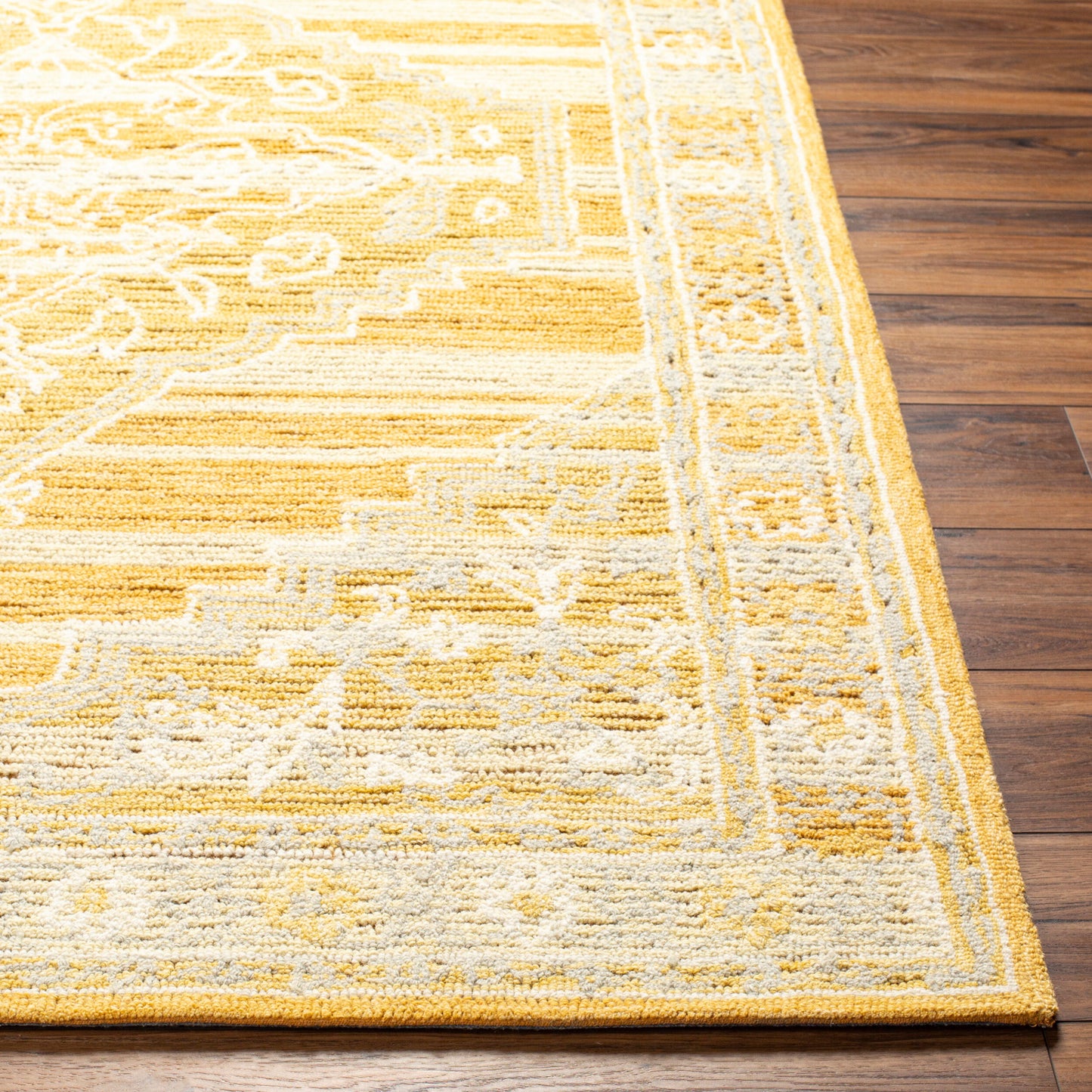 Addyson AYO-2302 5' x 7' Handmade Wool Area Rug