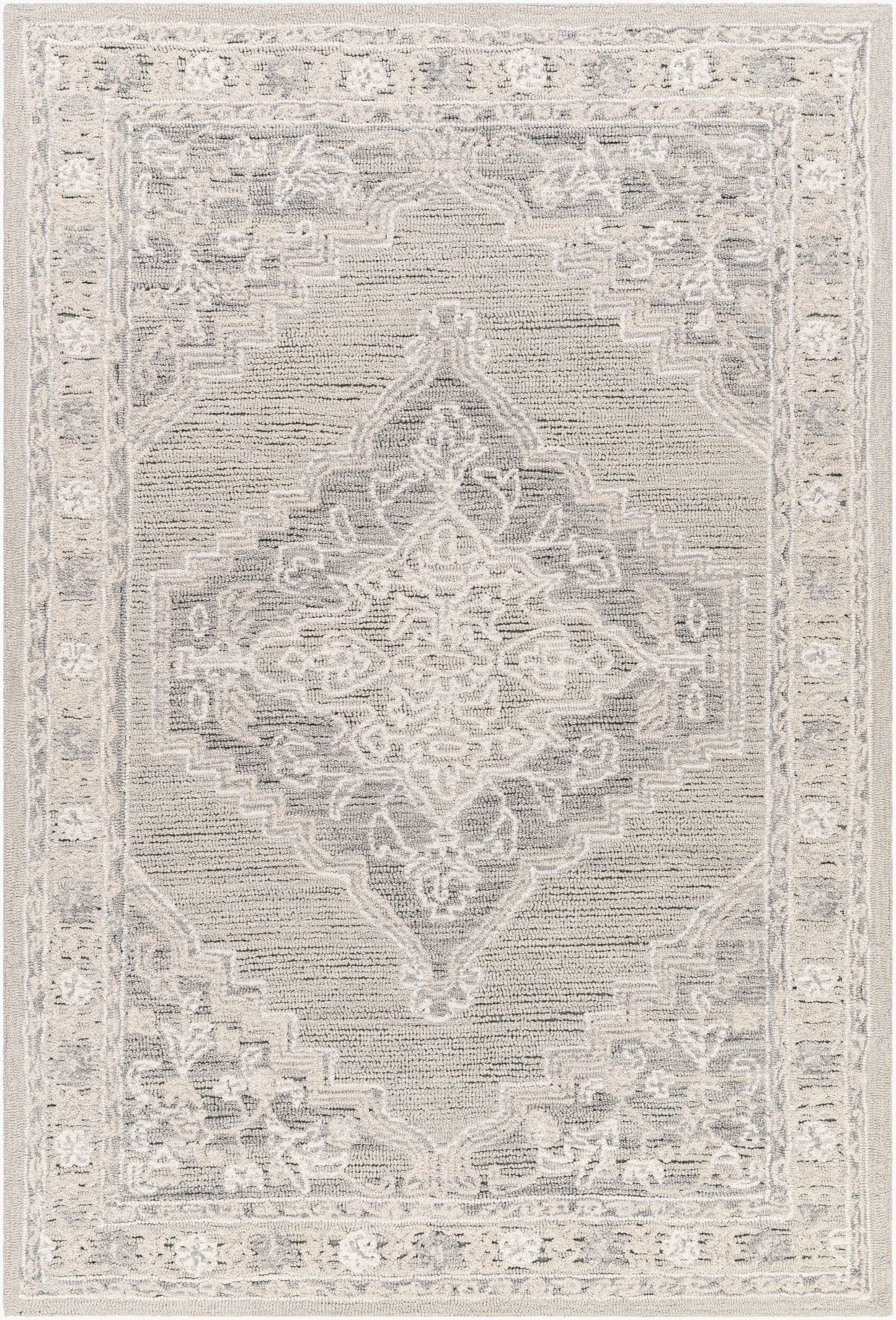 Addyson AYO-2303 2' x 3' Handmade Wool Accent Rug