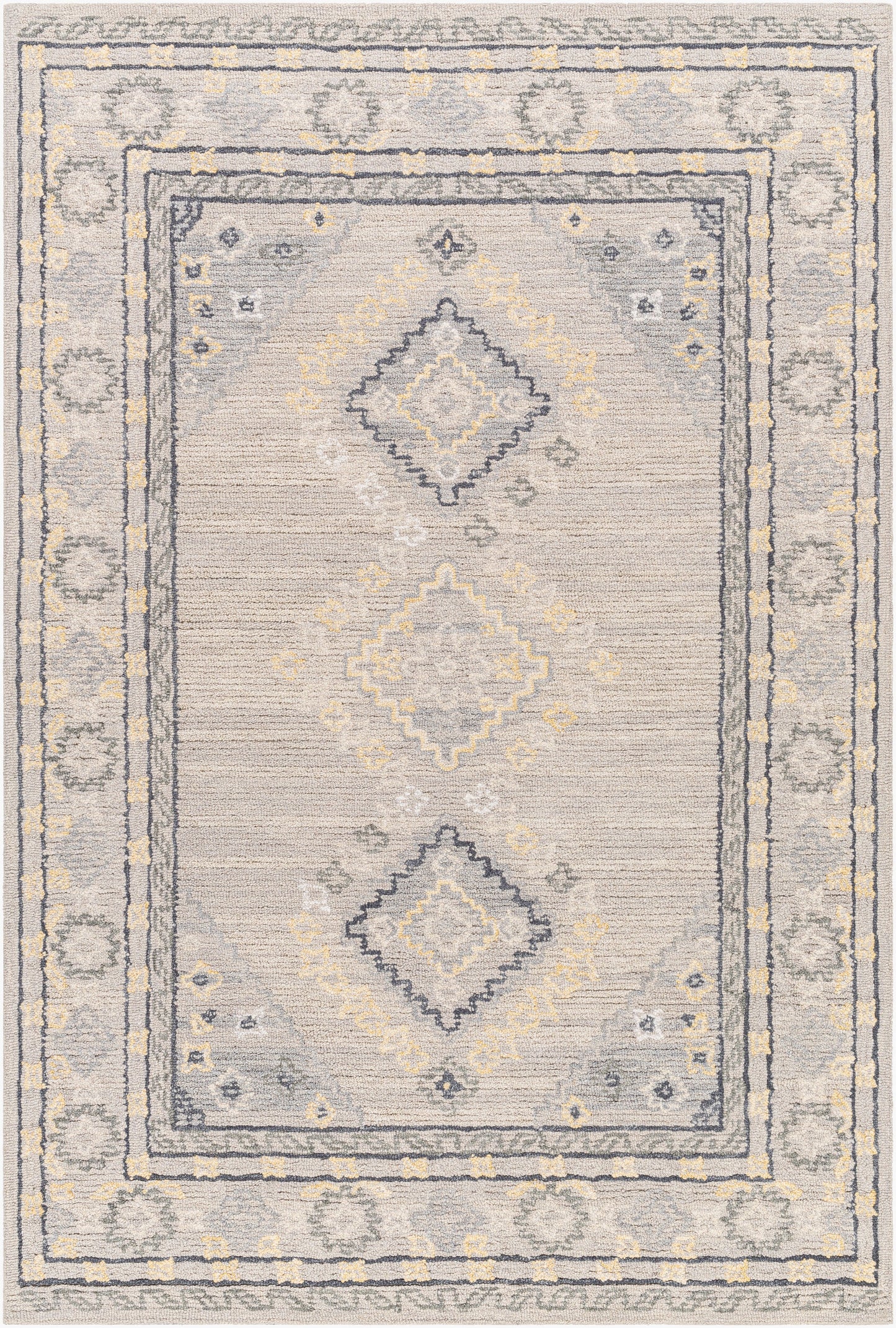 Addyson AYO-2304 9' x 12' Handmade Wool Area Rug