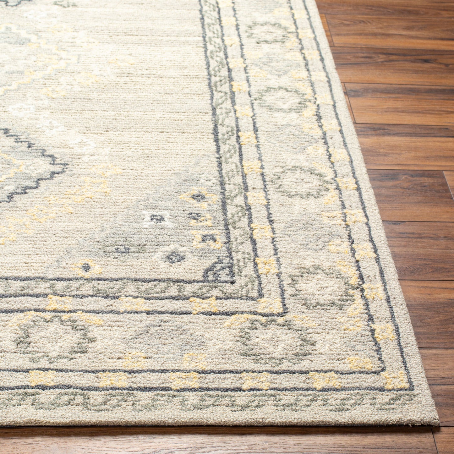 Addyson AYO-2304 9' x 12' Handmade Wool Area Rug