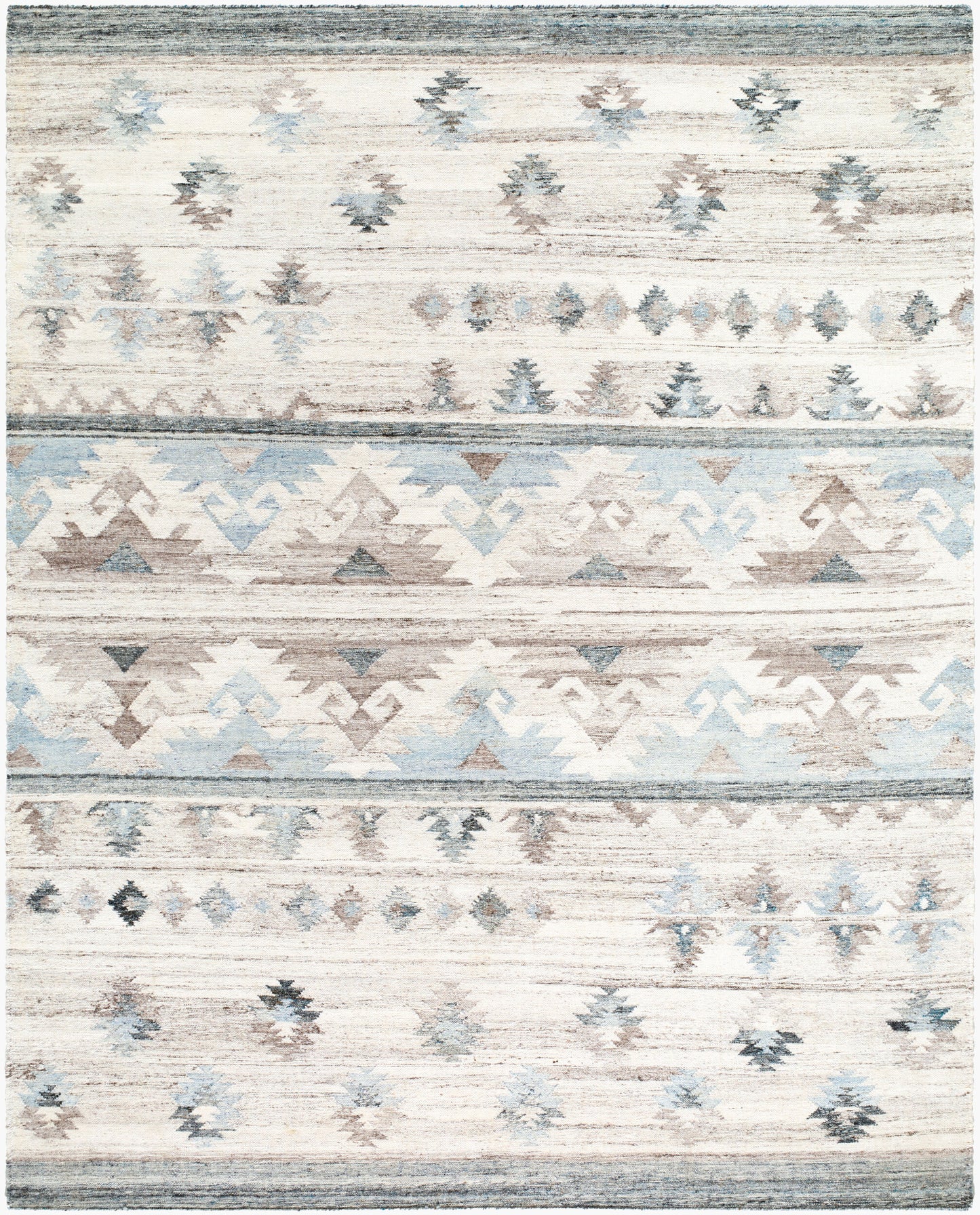 Alfombra reciclada hecha a mano Alyssa AYS-2300 de 8' x 10'