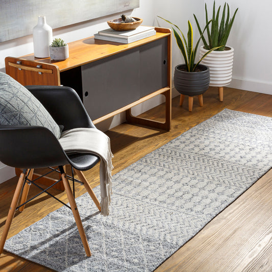 Azalea AZA-2303 8ft Runner Handmade Recyled Runner Rug