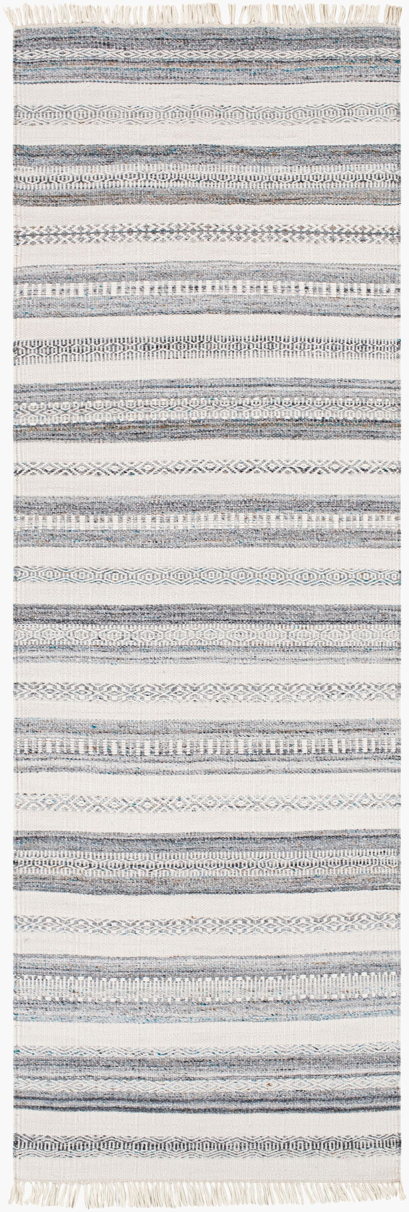 Azalea AZA-2318 8ft Runner Handmade Recyled Runner Rug