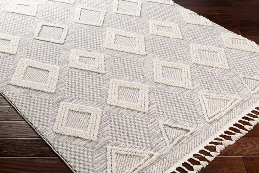 Azilal AZI-2305 8' x 10' Machine Woven Area Rug