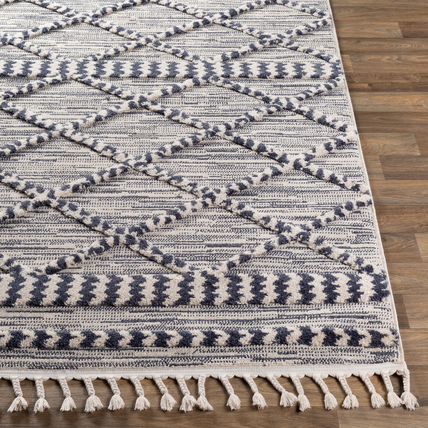 Azilal AZI-2309 8' x 10' Machine Woven Area Rug