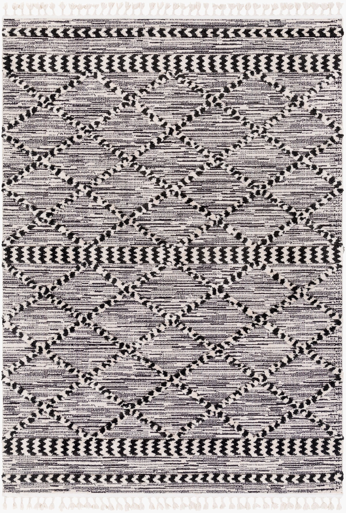 Azilal AZI-2311 5' x 7' Machine Woven Area Rug