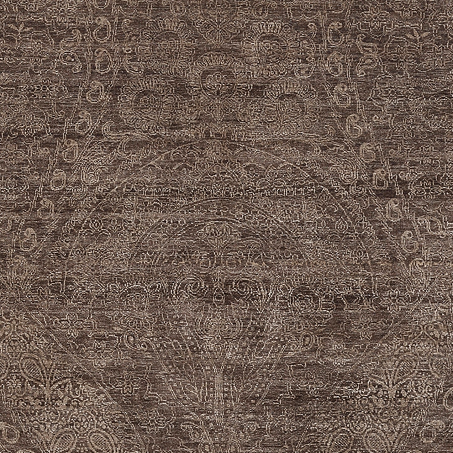 Alfombra decorativa de seda hecha a mano Bayburt BAY-1753 de 2' x 3'